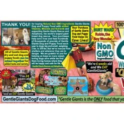 Gentle Giants Natural Non-GMO Dog & Puppy Beef & Bacon Dry Dog Food, 24-lb Bag -Blue Buffalo || ROYAL CANIN || Wellness Sales 214551 PT8. AC SS1800 V1685726996