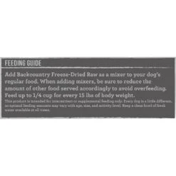 Merrick Backcountry Freeze-Dried Raw Real Chicken Recipe Grain-Free Freeze-Dried Dog Food 16 Merrick Backcountry Freeze-Dried Raw Real Chicken Recipe Grain-Free Freeze-Dried Dog Food -Blue Buffalo || ROYAL CANIN || Wellness Sales 214713 PT5. AC SS1800 V1631597835