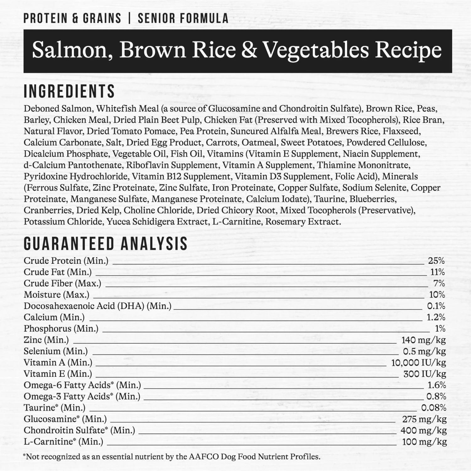 American Journey Protein & Grains Senior Salmon, Brown Rice & Vegetables Recipe Dry Dog Food, 28-lb Bag 11 American Journey Protein & Grains Senior Salmon, Brown Rice & Vegetables Recipe Dry Dog Food, 28-lb Bag - Image 9