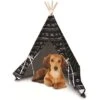 Dog Whisperer Mudcloth Teepee Tent Covered Cat & Dog Bed 1 Dog Whisperer Mudcloth Teepee Tent Covered Cat & Dog Bed -Blue Buffalo || ROYAL CANIN || Wellness Sales 214907 main. AC SS1800 V1576789131