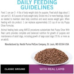 Puppy Chow Classic Ground Lamb Pate Wet Puppy Food, 5.5-oz Can, Case Of 24 19 Puppy Chow Classic Ground Lamb Pate Wet Puppy Food, 5.5-oz Can, Case Of 24 -Blue Buffalo || ROYAL CANIN || Wellness Sales 215060 PT8. AC SS1800 V1577203097