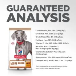 Hill's Science Diet Adult 1-5 Large Breed Chicken & Brown Rice Recipe Dry Dog Food -Blue Buffalo || ROYAL CANIN || Wellness Sales 215352 PT8. AC SS1800 V1595624169