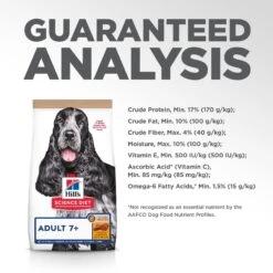 Hill's Science Diet Adult 7+ Chicken & Brown Rice Recipe Dry Dog Food 19 Hill's Science Diet Adult 7+ Chicken & Brown Rice Recipe Dry Dog Food -Blue Buffalo || ROYAL CANIN || Wellness Sales 215356 PT8. AC SS1800 V1595623259