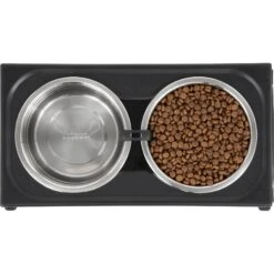 Frisco Stainless Steel Bowls With Adjustable Elevated Holder -Blue Buffalo || ROYAL CANIN || Wellness Sales 216015 PT4. AC SS1800 V1591020390