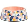 Frisco Colorful Geometric Melamine Bowl -Blue Buffalo || ROYAL CANIN || Wellness Sales 216054 MAIN. AC SS1800 V1591020748