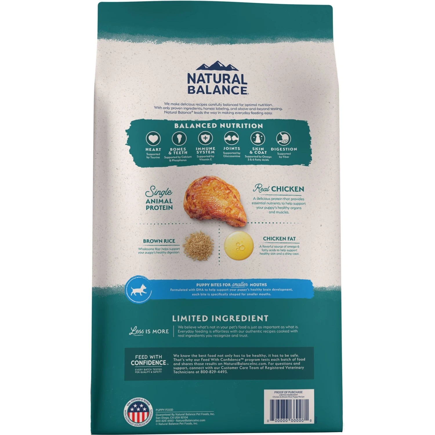 Natural Balance Limited Ingredient Chicken & Brown Rice Puppy Recipe Dry Dog Food 4 Natural Balance Limited Ingredient Chicken & Brown Rice Puppy Recipe Dry Dog Food - Image 2