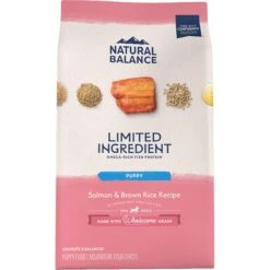 Natural Balance Limited Ingredient Salmon & Brown Rice Puppy Recipe Dry Dog Food