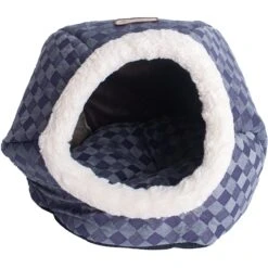 Armarkat Cuddle Cave Dog & Cat Bed, Blue Checkered -Blue Buffalo || ROYAL CANIN || Wellness Sales 219068 PT2. AC SS1800 V1603302696