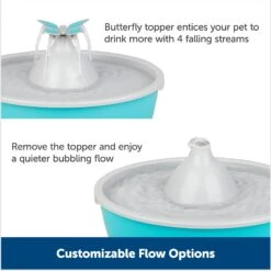 PetSafe Drinkwell Butterfly Dog & Cat Drinking Fountain, 50-oz -Blue Buffalo || ROYAL CANIN || Wellness Sales 222223 PT3. AC SS1800 V1676398825
