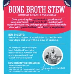 Solid Gold Beef Bone Grain-Free Wtih Turmeric Dog Food Toppings -Blue Buffalo || ROYAL CANIN || Wellness Sales 222451 PT3. AC SS1800 V1582737200