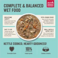 The Honest Kitchen One Pot Stew Simmered Salmon & Chicken Stew Wet Dog Food, 10.5-oz, Case Of 6 16 The Honest Kitchen One Pot Stew Simmered Salmon & Chicken Stew Wet Dog Food, 10.5-oz, Case Of 6 -Blue Buffalo || ROYAL CANIN || Wellness Sales 222795 PT5. AC SS1800 V1613203001