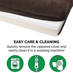 FurHaven Faux Fleece Memory Top Bolster Dog Bed With Removable Cover 18 FurHaven Faux Fleece Memory Top Bolster Dog Bed With Removable Cover -Blue Buffalo || ROYAL CANIN || Wellness Sales 222956 PT7. AC SS1800 V1606826542