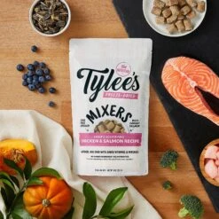 Tylee's Freeze-Dried Mixers For Dogs, Chicken & Salmon Recipe 10 Tylee's Freeze-Dried Mixers For Dogs, Chicken & Salmon Recipe -Blue Buffalo || ROYAL CANIN || Wellness Sales 223068 PT2. AC SS1800 V1597935980