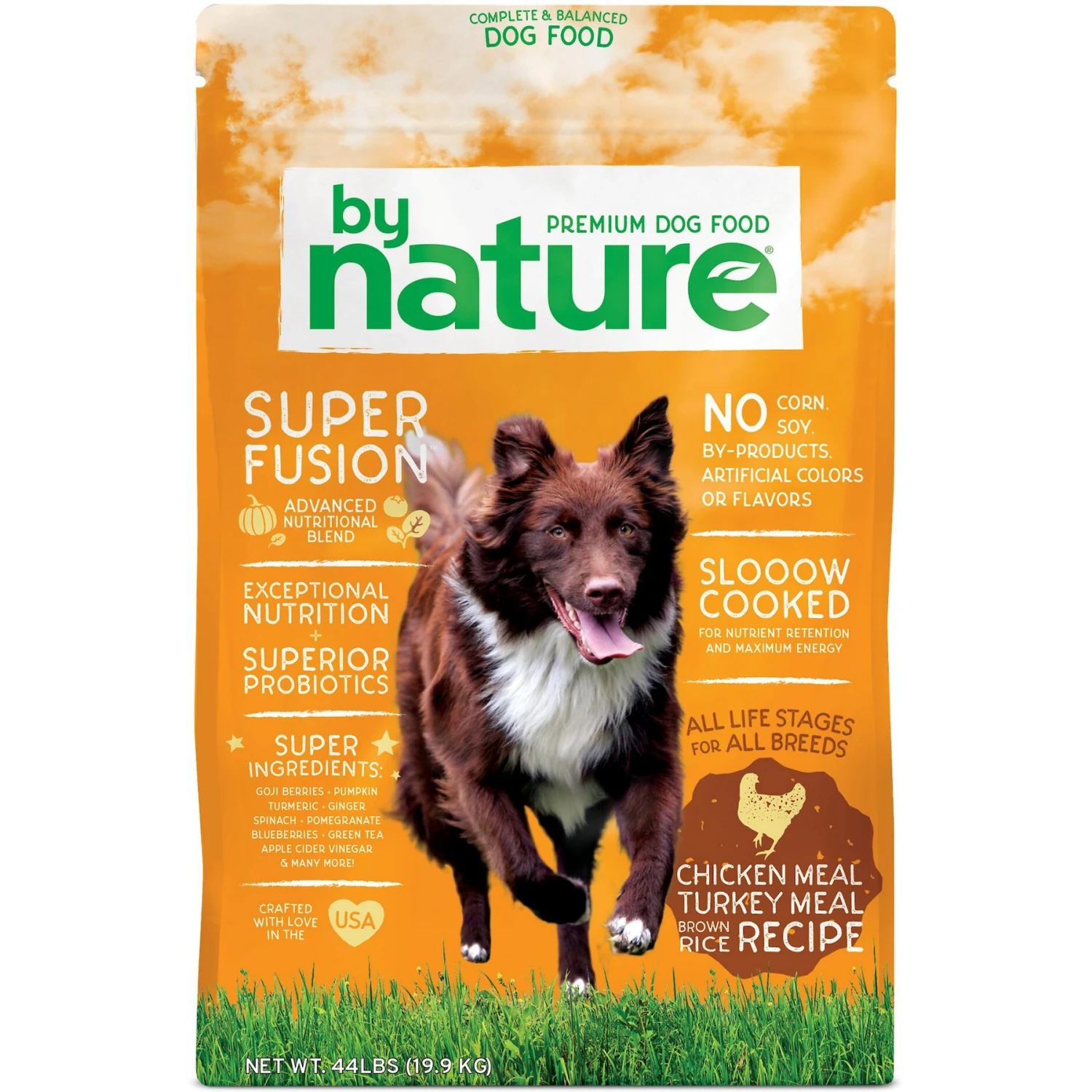 By Nature Pet Foods Chicken Meal & Turkey Meal With Brown Rice Recipe Dry Dog Food, 44-lb Bag 3 By Nature Pet Foods Chicken Meal & Turkey Meal With Brown Rice Recipe Dry Dog Food, 44-lb Bag