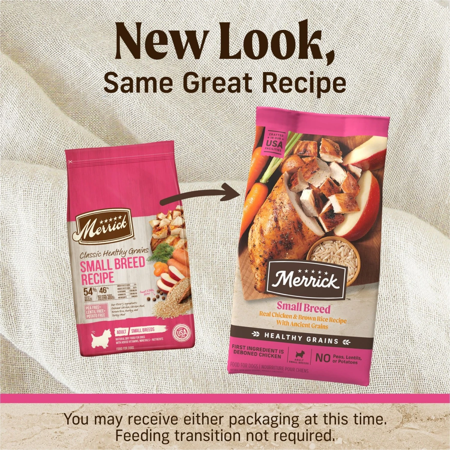 Merrick Classic Healthy Grains Small Breed Recipe Adult Dry Dog Food 4 Merrick Classic Healthy Grains Small Breed Recipe Adult Dry Dog Food - Image 2