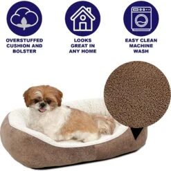 MidWest Overstuffed Micro-Terry Cuddle Dog & Cat Bed -Blue Buffalo || ROYAL CANIN || Wellness Sales 226383 PT2. AC SS1800 V1583959678