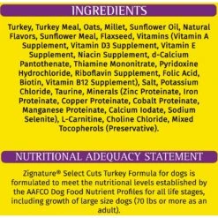 Zignature Select Cuts Turkey Formula Dry Dog Food -Blue Buffalo || ROYAL CANIN || Wellness Sales 226663 pt4. AC SS1800 V1584465107