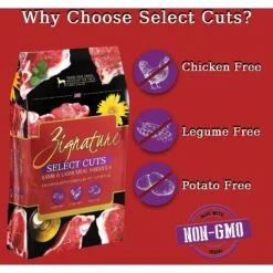 Zignature Select Cuts Lamb & Lamb Meal Formula Dry Dog Food -Blue Buffalo || ROYAL CANIN || Wellness Sales 226665 pt4. AC SS1800 V1584465054