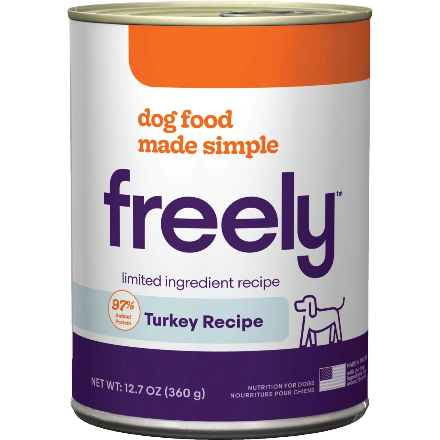 Freely Turkey Recipe Limited Ingredient Grain-Free Wet Dog Food 3 Freely Turkey Recipe Limited Ingredient Grain-Free Wet Dog Food