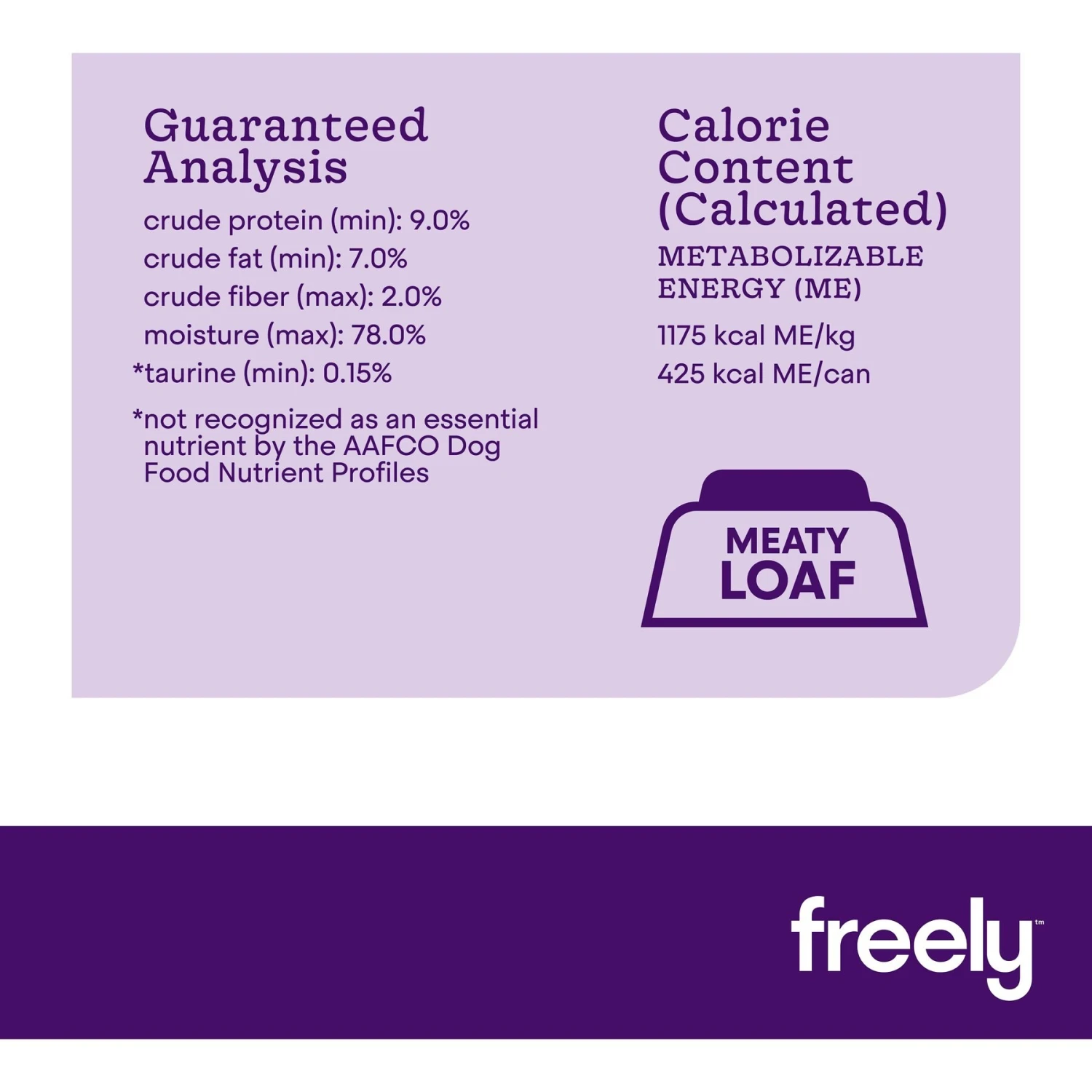 Freely Turkey Recipe Limited Ingredient Grain-Free Wet Dog Food 7 Freely Turkey Recipe Limited Ingredient Grain-Free Wet Dog Food - Image 5