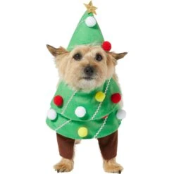 Frisco Front Walking Christmas Tree Dog & Cat Costume