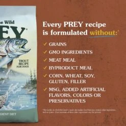 Taste Of The Wild PREY Trout Formula Limited Ingredient Recipe Dry Dog Food -Blue Buffalo || ROYAL CANIN || Wellness Sales 229940 PT6. AC SS1800 V1612378880