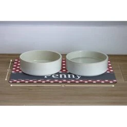 904 Custom Polka Dot Personalized Dog & Cat Placemat -Blue Buffalo || ROYAL CANIN || Wellness Sales 230910 PT2. AC SS1800 V1636414032