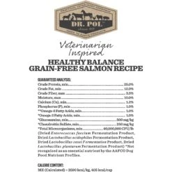 Dr. Pol Healthy Balance Salmon Recipe Grain-Free Dry Dog Food -Blue Buffalo || ROYAL CANIN || Wellness Sales 232536 PT4. AC SS1800 V1588102628