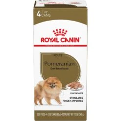 Royal Canin Breed Health Nutrition Pomeranian Adult Loaf In Sauce Canned Dog Food