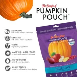 Grandma Lucy's Pumpkin Pouch Digestive Freeze-Dried Dog & Cat Food Topper, 6-oz Bag -Blue Buffalo || ROYAL CANIN || Wellness Sales 234284 PT2. AC SS1800 V1676646816