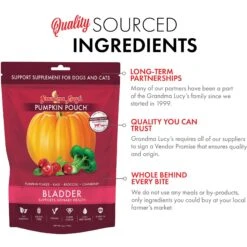 Grandma Lucy's Pumpkin Pouch Bladder Freeze-Dried Dog & Cat Food Topper, 6-oz Bag 13 Grandma Lucy's Pumpkin Pouch Bladder Freeze-Dried Dog & Cat Food Topper, 6-oz Bag -Blue Buffalo || ROYAL CANIN || Wellness Sales 234288 PT3. AC SS1800 V1676647255