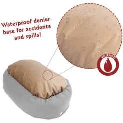 Majestic Pet Palette Heathered Sherpa Personalized Bagel Cat & Dog Bed -Blue Buffalo || ROYAL CANIN || Wellness Sales 234643 PT2. AC SS1800 V1589809317