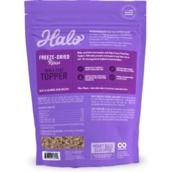 Halo Beef & Salmon Skin Recipe Freeze-Dried Raw Skin & Coat Dog Food Topper -Blue Buffalo || ROYAL CANIN || Wellness Sales 234823 PT3. AC SS1800 V1657656381