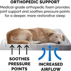 FurHaven Faux Fur & Suede Deluxe Orthopedic Dog & Cat Mattress 17 FurHaven Faux Fur & Suede Deluxe Orthopedic Dog & Cat Mattress -Blue Buffalo || ROYAL CANIN || Wellness Sales 244344 PT6. AC SS1800 V1602330968