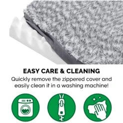 FurHaven Faux Fur & Suede Deluxe Orthopedic Dog & Cat Mattress 18 FurHaven Faux Fur & Suede Deluxe Orthopedic Dog & Cat Mattress -Blue Buffalo || ROYAL CANIN || Wellness Sales 244344 PT7. AC SS1800 V1602330369