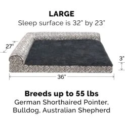 FurHaven Southwest Kilim Orthopedic Deluxe Chaise Dog & Cat Bed -Blue Buffalo || ROYAL CANIN || Wellness Sales 244369 PT4. AC SS1800 V1687353458