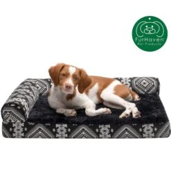 FurHaven Southwest Kilim Memory Foam Deluxe Chaise Dog & Cat Bed -Blue Buffalo || ROYAL CANIN || Wellness Sales 244401 PT3. AC SS1800 V1606383719