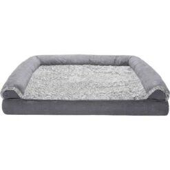 FurHaven Faux Fur & Suede Memory Foam Sofa Dog & Cat Bed 13 FurHaven Faux Fur & Suede Memory Foam Sofa Dog & Cat Bed -Blue Buffalo || ROYAL CANIN || Wellness Sales 244428 PT2. AC SS1800 V1606815769