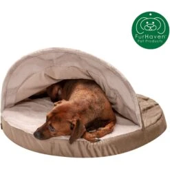 FurHaven Wave Fur & Velvet Memory Foam Snuggery Dog & Cat Bed 14 FurHaven Wave Fur & Velvet Memory Foam Snuggery Dog & Cat Bed -Blue Buffalo || ROYAL CANIN || Wellness Sales 244441 PT3. AC SS1800 V1605344819