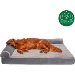 FurHaven Wave Fur & Velvet Cooling Gel Deluxe Chaise Dog & Cat Bed -Blue Buffalo || ROYAL CANIN || Wellness Sales 244465 PT3. AC SS1800 V1601609158
