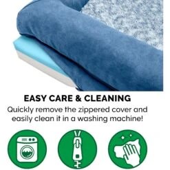 FurHaven Faux Fur & Suede Cooling Gel Sofa Dog & Cat Bed 18 FurHaven Faux Fur & Suede Cooling Gel Sofa Dog & Cat Bed -Blue Buffalo || ROYAL CANIN || Wellness Sales 244475 PT7. AC SS1800 V1606780623