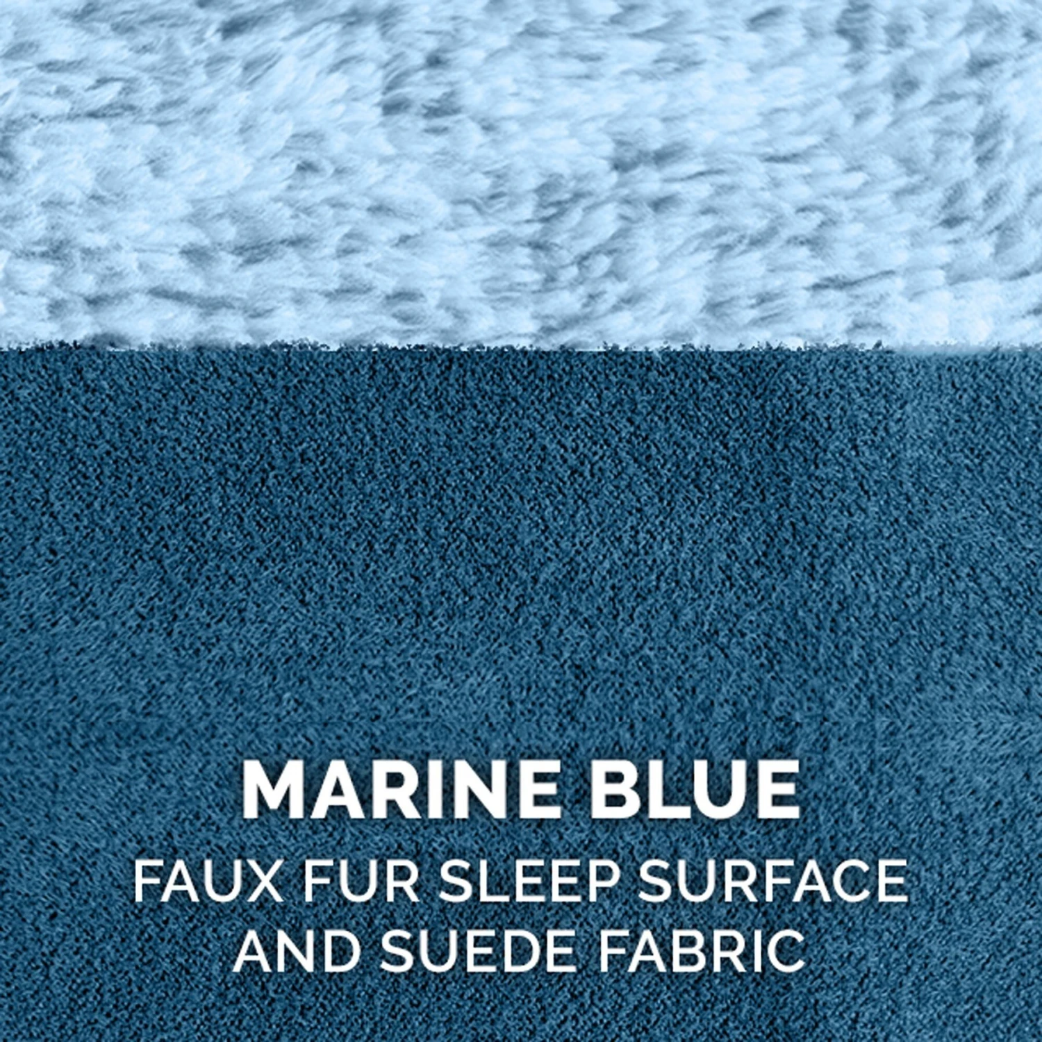 FurHaven Faux Fur & Suede Cooling Gel Sofa Dog & Cat Bed 11 FurHaven Faux Fur & Suede Cooling Gel Sofa Dog & Cat Bed - Image 9