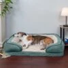 FurHaven Velvet Waves Perfect Comfort Orthopedic Sofa Cat & Dog Bed -Blue Buffalo || ROYAL CANIN || Wellness Sales 244630 MAIN. AC SS1800 V1673561552