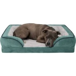 FurHaven Velvet Waves Perfect Comfort Orthopedic Sofa Cat & Dog Bed -Blue Buffalo || ROYAL CANIN || Wellness Sales 244630 PT4. AC SS1800 V1669928966