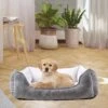 HappyCare Textiles Rectangle Orthopedic Bolster Cat & Dog Bed 2 HappyCare Textiles Rectangle Orthopedic Bolster Cat & Dog Bed -Blue Buffalo || ROYAL CANIN || Wellness Sales 245785 MAIN. AC SS1800 V1696431933