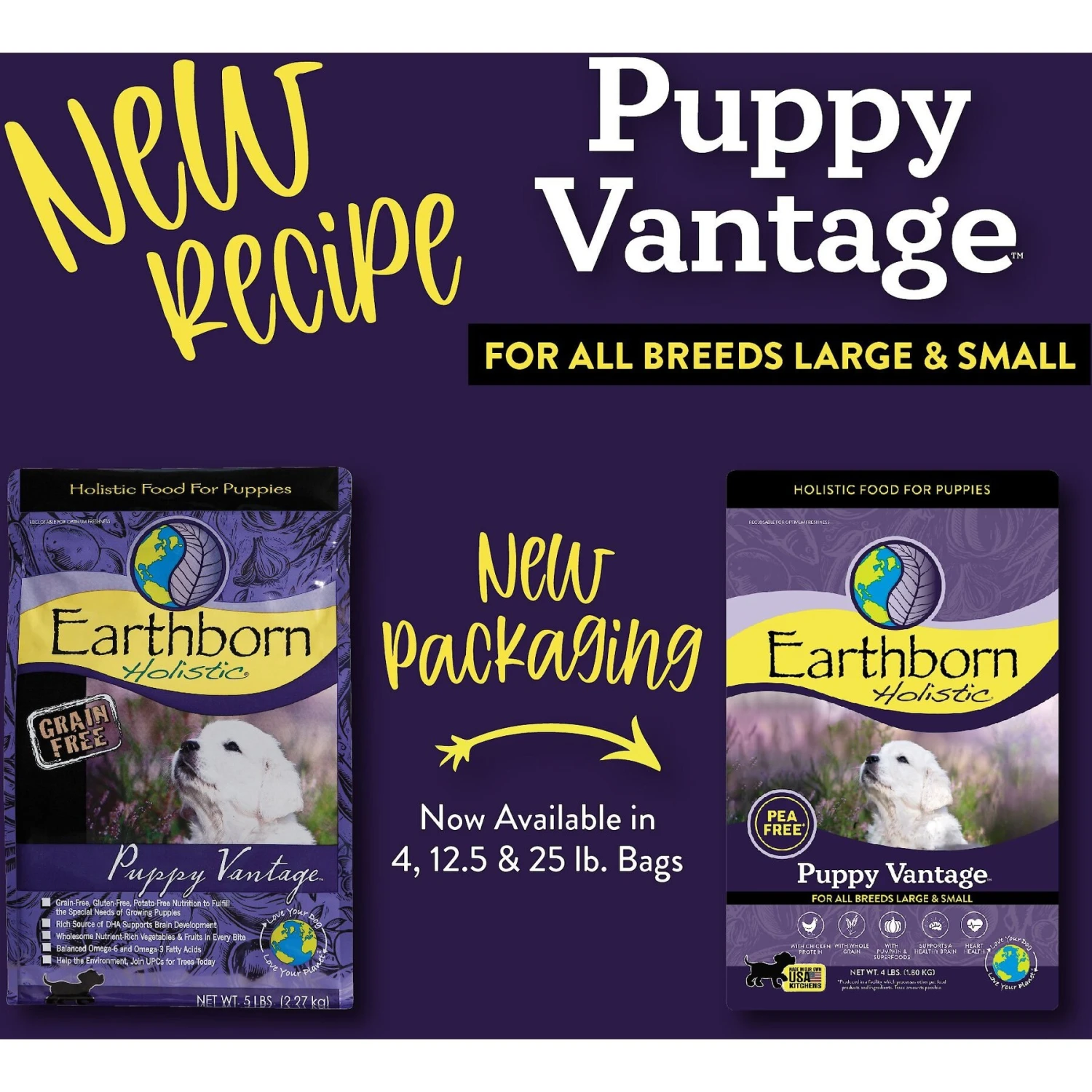 Earthborn Holistic Puppy Vantage Dry Dog Food 4 Earthborn Holistic Puppy Vantage Dry Dog Food - Image 2
