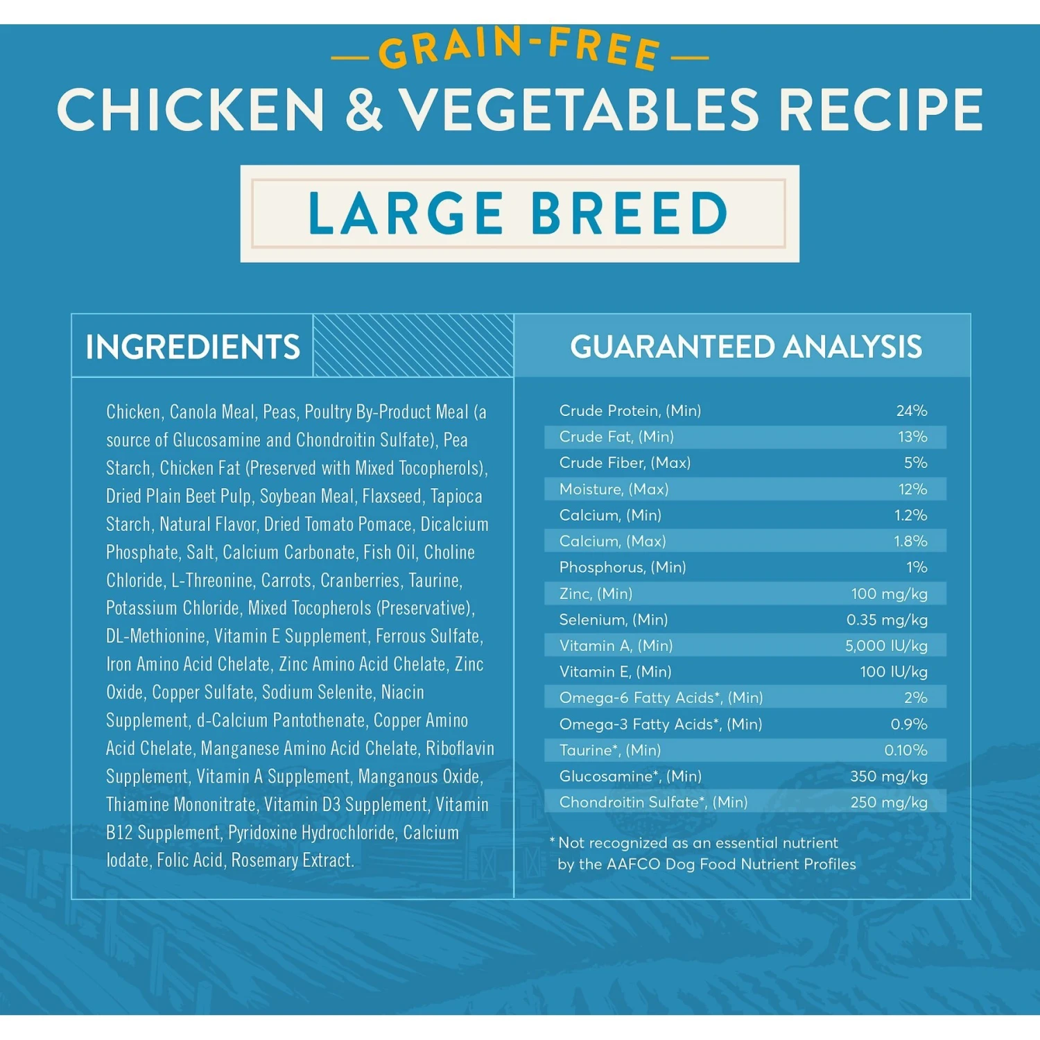 True Acre Foods Large Breed Chicken & Vegetables Recipes Grain-Free Dry Dog Food 8 True Acre Foods Large Breed Chicken & Vegetables Recipes Grain-Free Dry Dog Food - Image 6