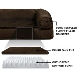 FurHaven Plush & Suede Convolute Orthopedic Bolster Cat & Dog Bed With Removable Cover & Liner 15 FurHaven Plush & Suede Convolute Orthopedic Bolster Cat & Dog Bed With Removable Cover & Liner -Blue Buffalo || ROYAL CANIN || Wellness Sales 250981 PT4. AC SS1800 V1701932596