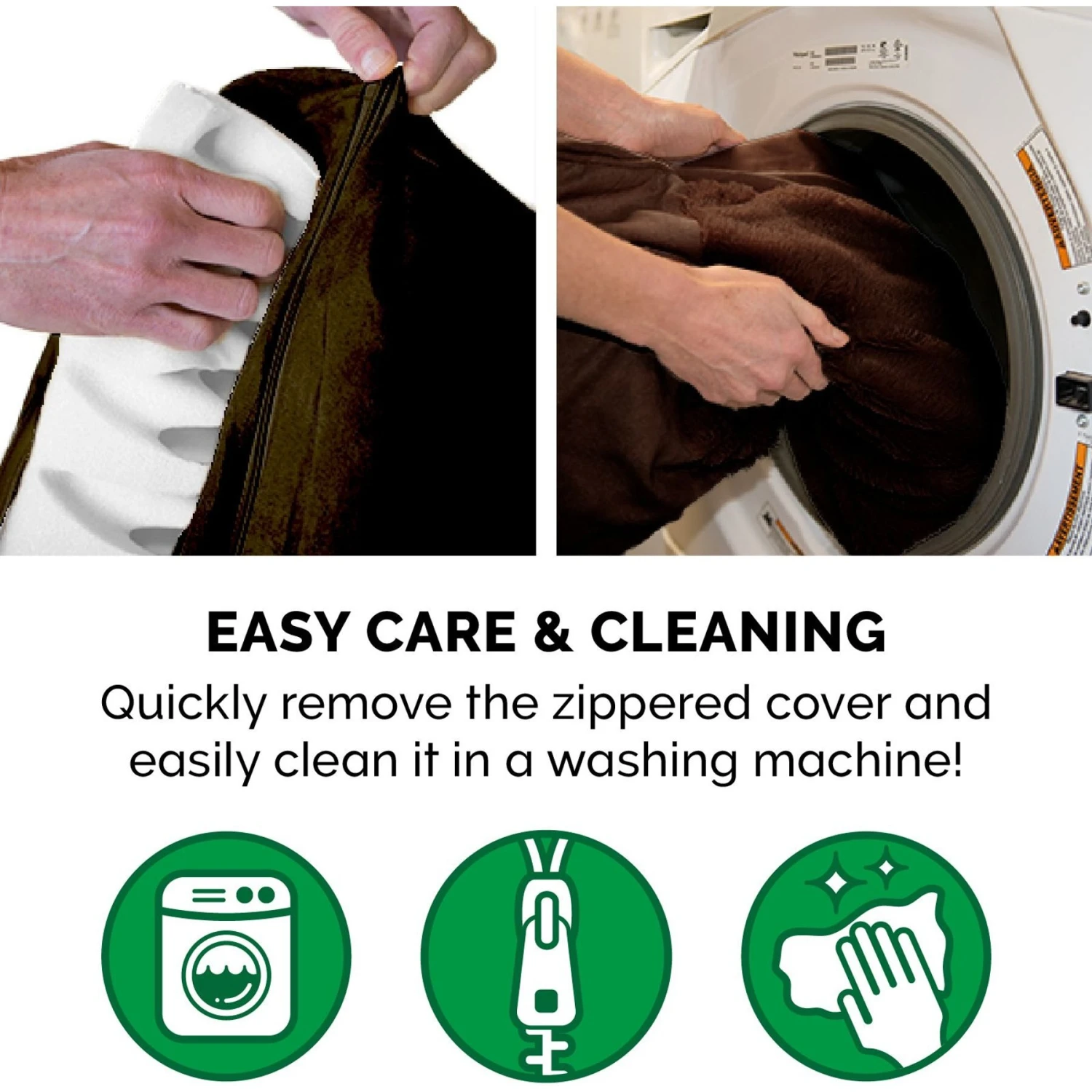 FurHaven Plush & Suede Convolute Orthopedic Bolster Cat & Dog Bed With Removable Cover & Liner 10 FurHaven Plush & Suede Convolute Orthopedic Bolster Cat & Dog Bed With Removable Cover & Liner - Image 8