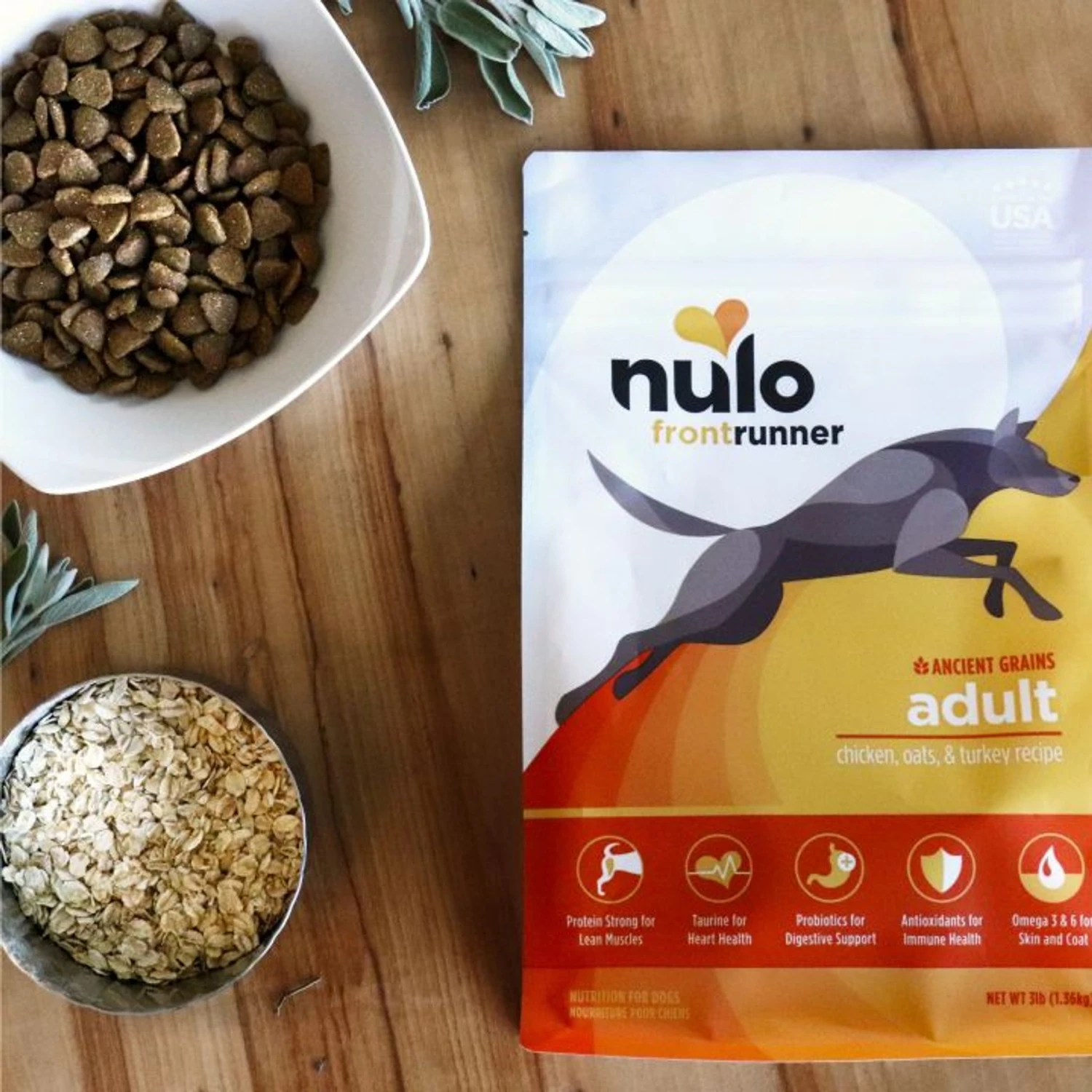 Nulo Frontrunner Ancient Grains Chicken, Oats & Turkey Adult Dry Dog Food 8 Nulo Frontrunner Ancient Grains Chicken, Oats & Turkey Adult Dry Dog Food - Image 6